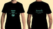 Quality Custom Tshirts from Martin Bush Farms & Escoville (printed on the front and back)
